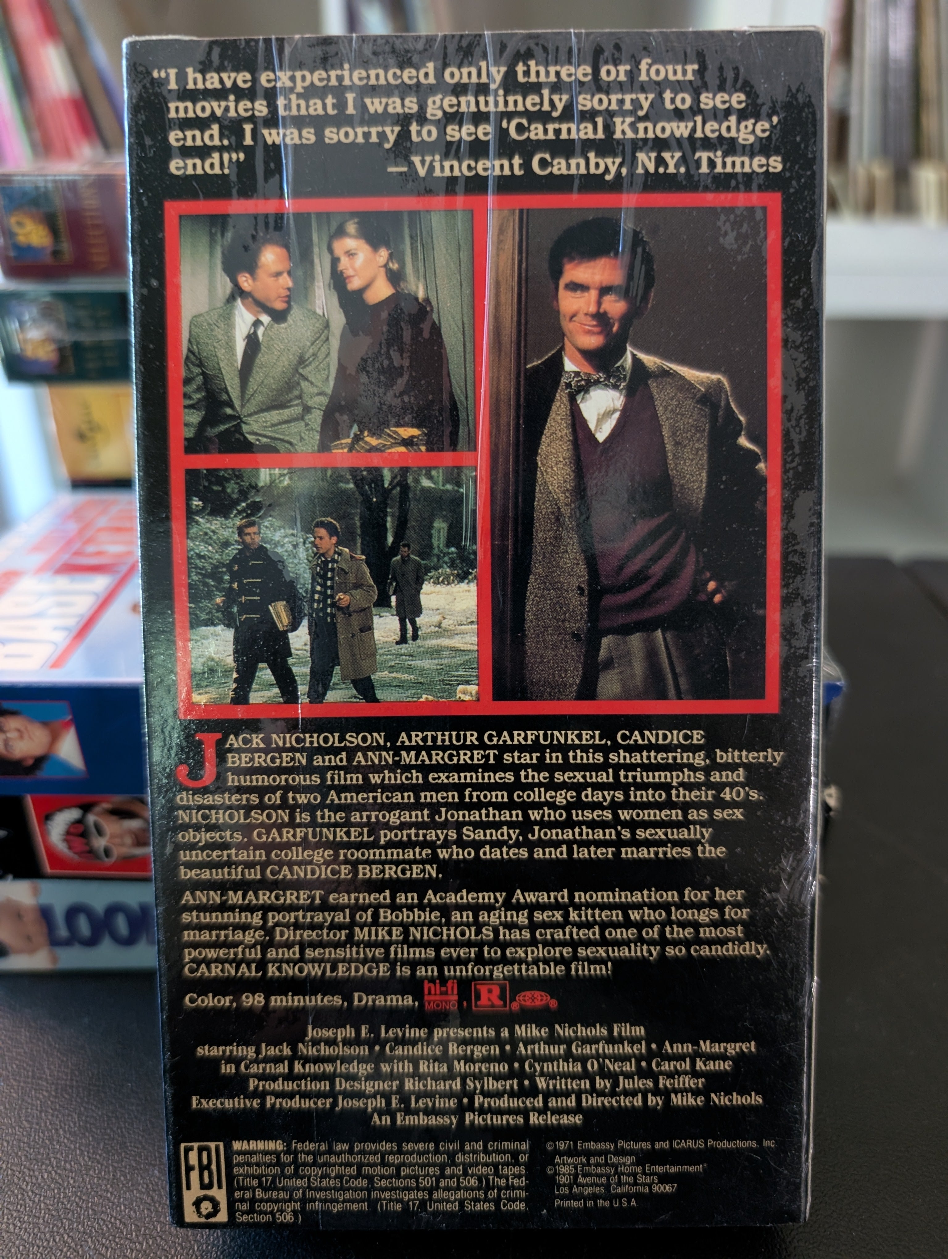 Carnal Knowledge (VHS)