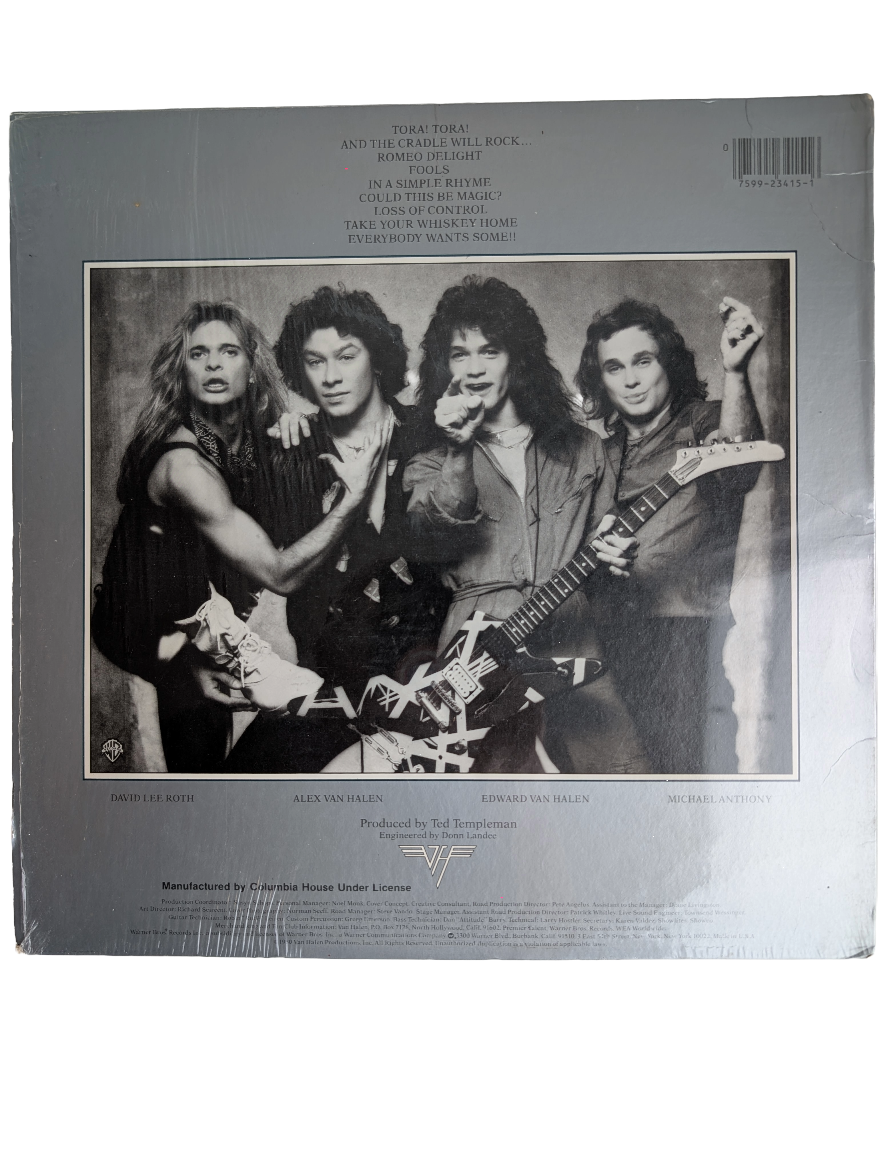 Van Halen – Women And Children First - USED