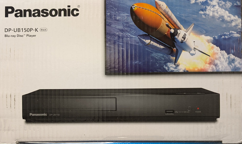 Panasonic 4K Blu Ray Player, Ultra HD Premium Video Playback and Hi-Res Audio - DP-UB150-K (Black)