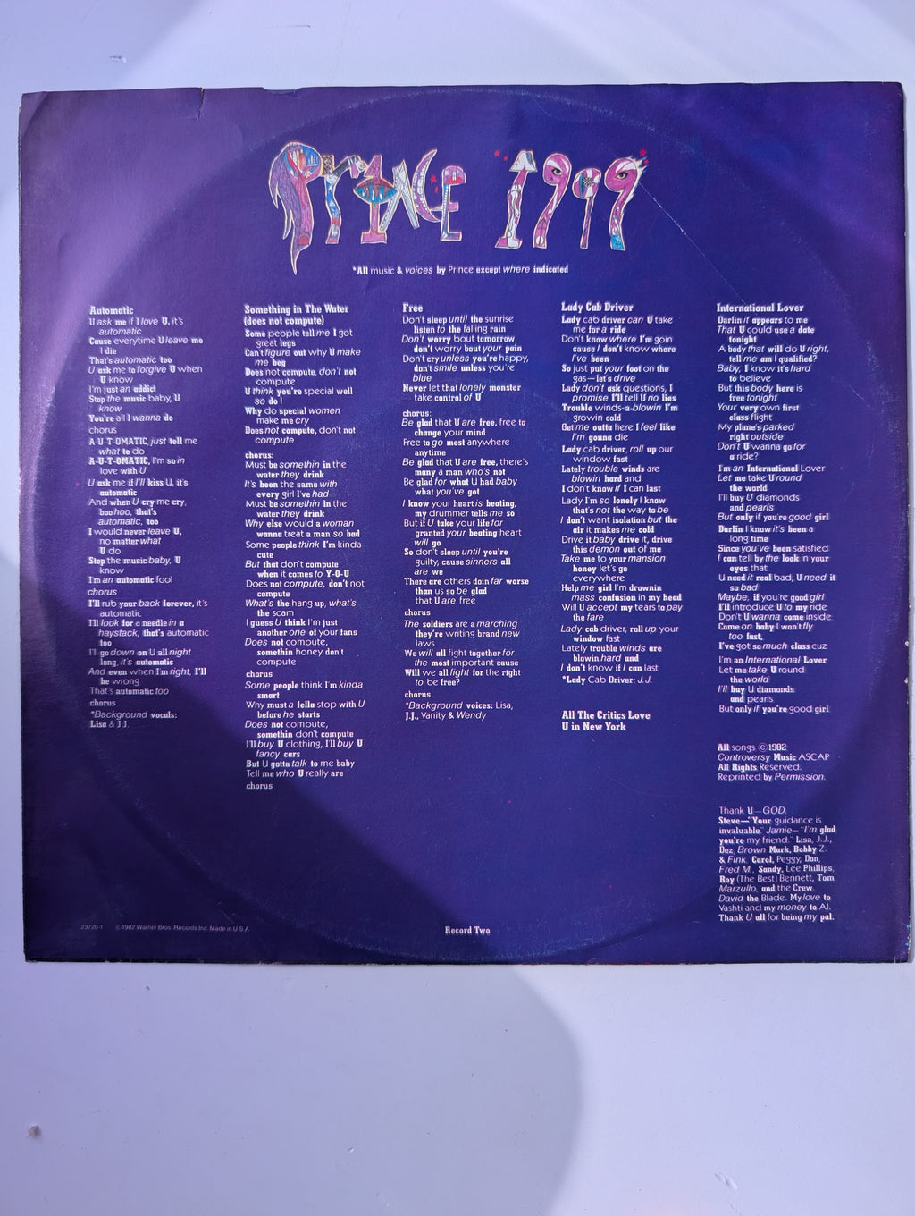 Prince – 1999