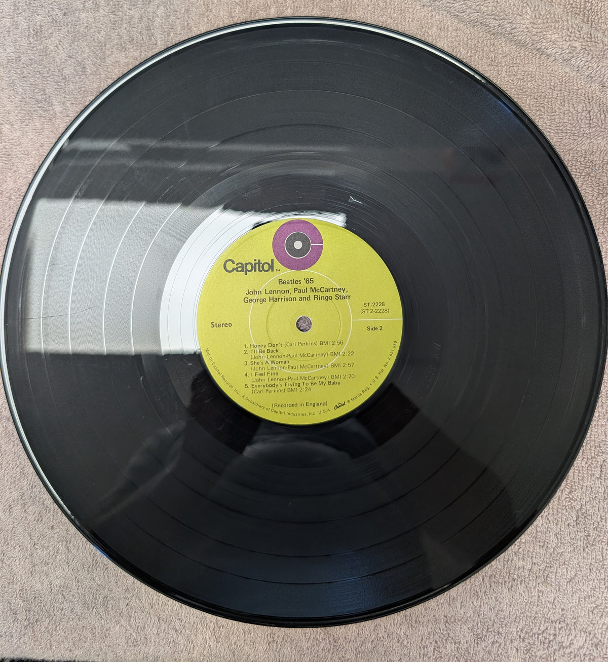 The Beatles – Beatles '65 - Used VG