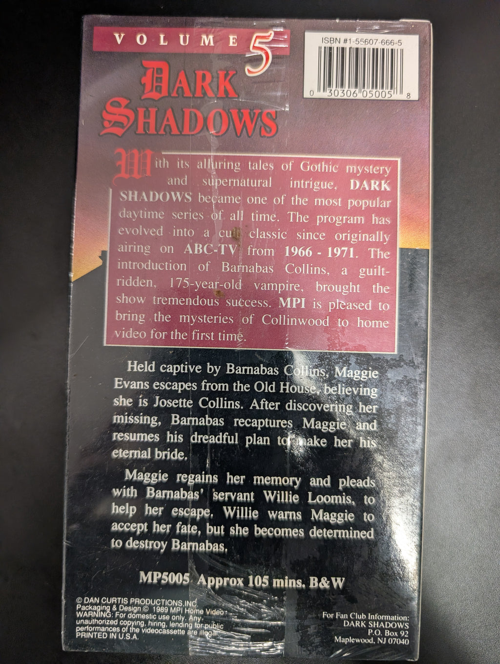 Dark Shadows Volume 5 [VHS]