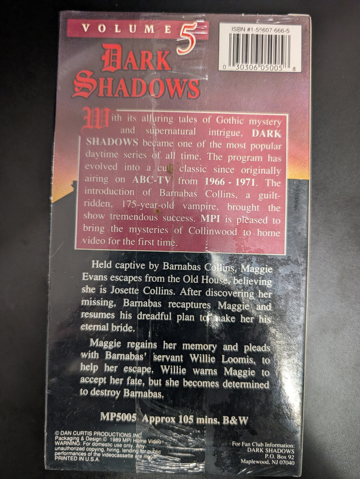 Dark Shadows Volume 5 [VHS]