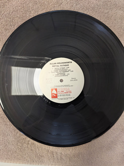 Allan Holdsworth With I.O.U. - Metal Fatigue - Used VG+