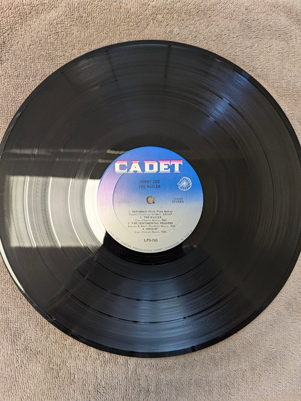 Sonny Cox – The Wailer - Used VG+