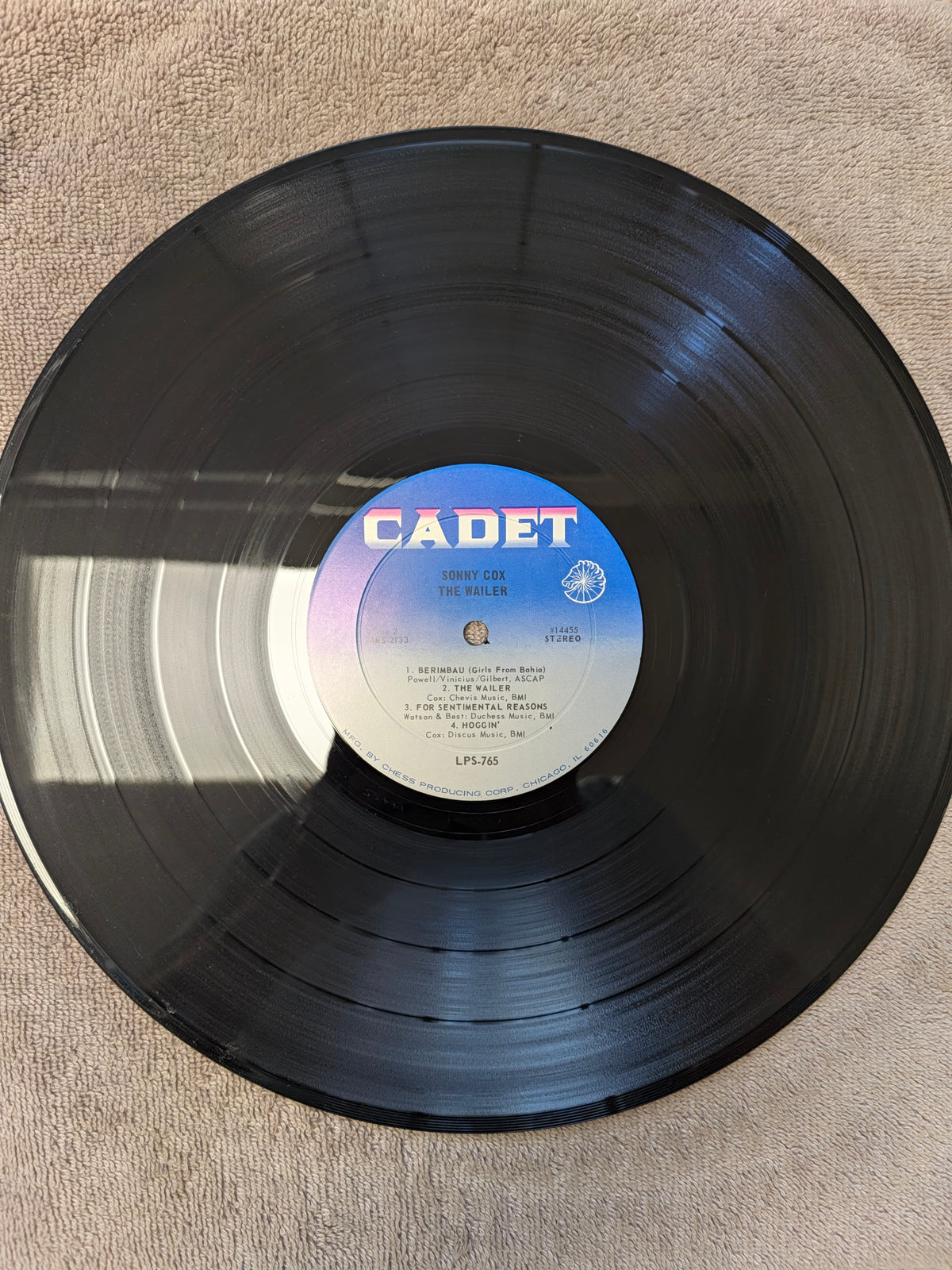 Sonny Cox – The Wailer - Used VG+