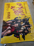 Boy Kills World 2024 Original Movie Theater Vinyl Banner 9x6 Bill Skarsgard