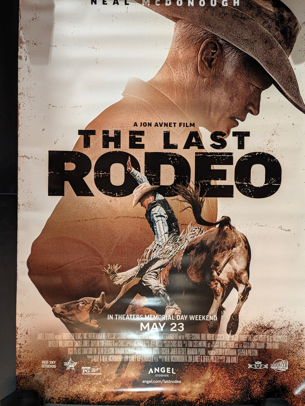 The Last Rodeo 2025 Original Double Sided Movie Poster 27x40 Neal McDonough