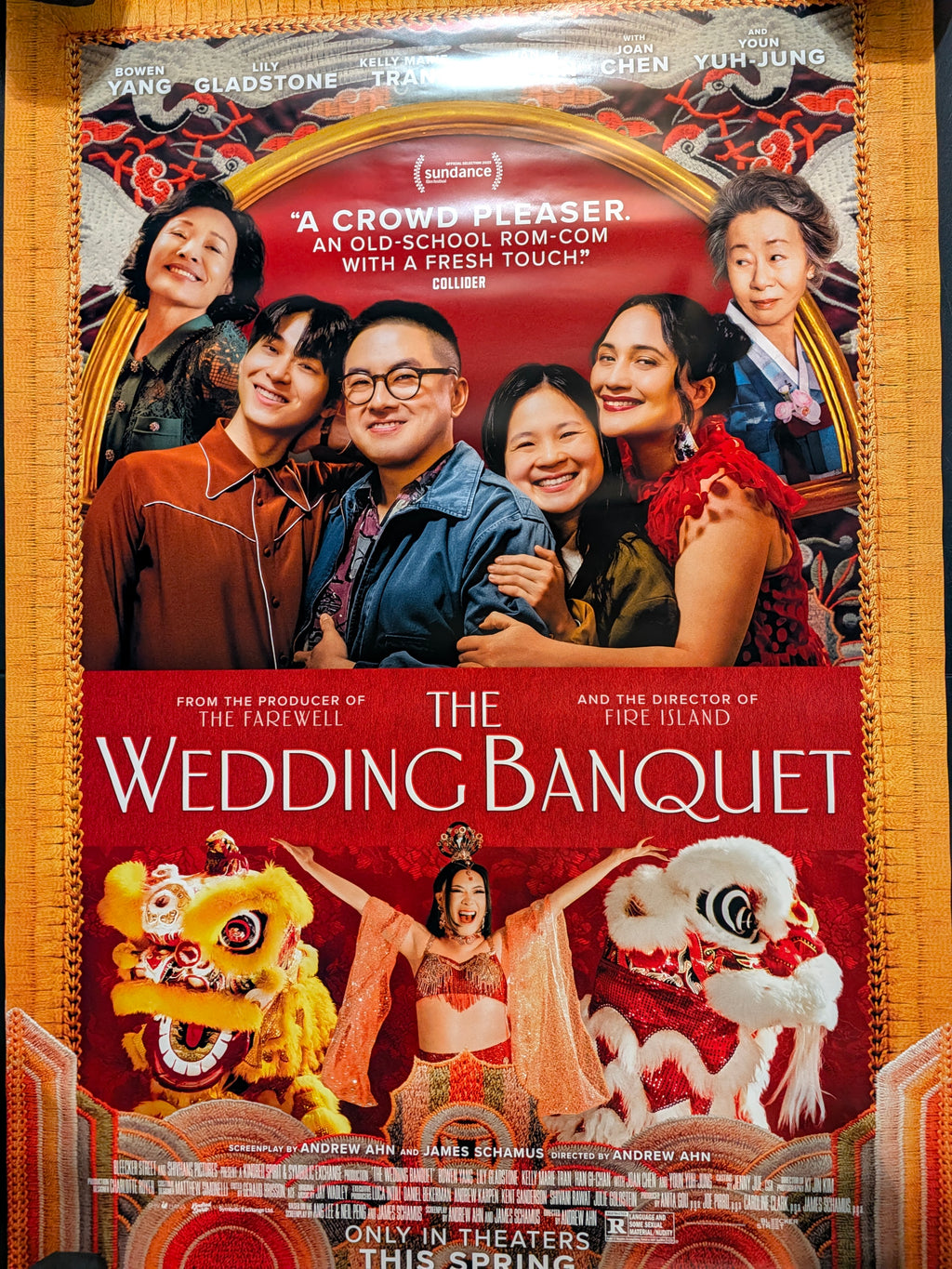 The Wedding Banquet 2025 Original 27x40 Double Sided Movie Poster Bowen Yang