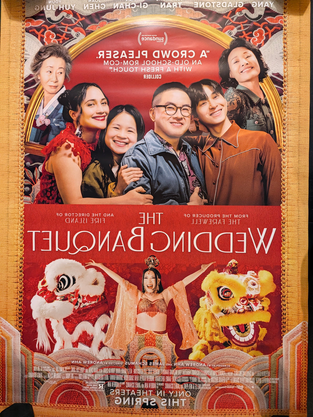 The Wedding Banquet 2025 Original 27x40 Double Sided Movie Poster Bowen Yang