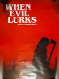 When Evil Lurks 2023 Movie Poster 27x40 Double Sided Demian Rugna Horror