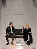 What Happens Later 2023 Movie Poster 27x40 Double Sided Meg Ryan David Duchovny