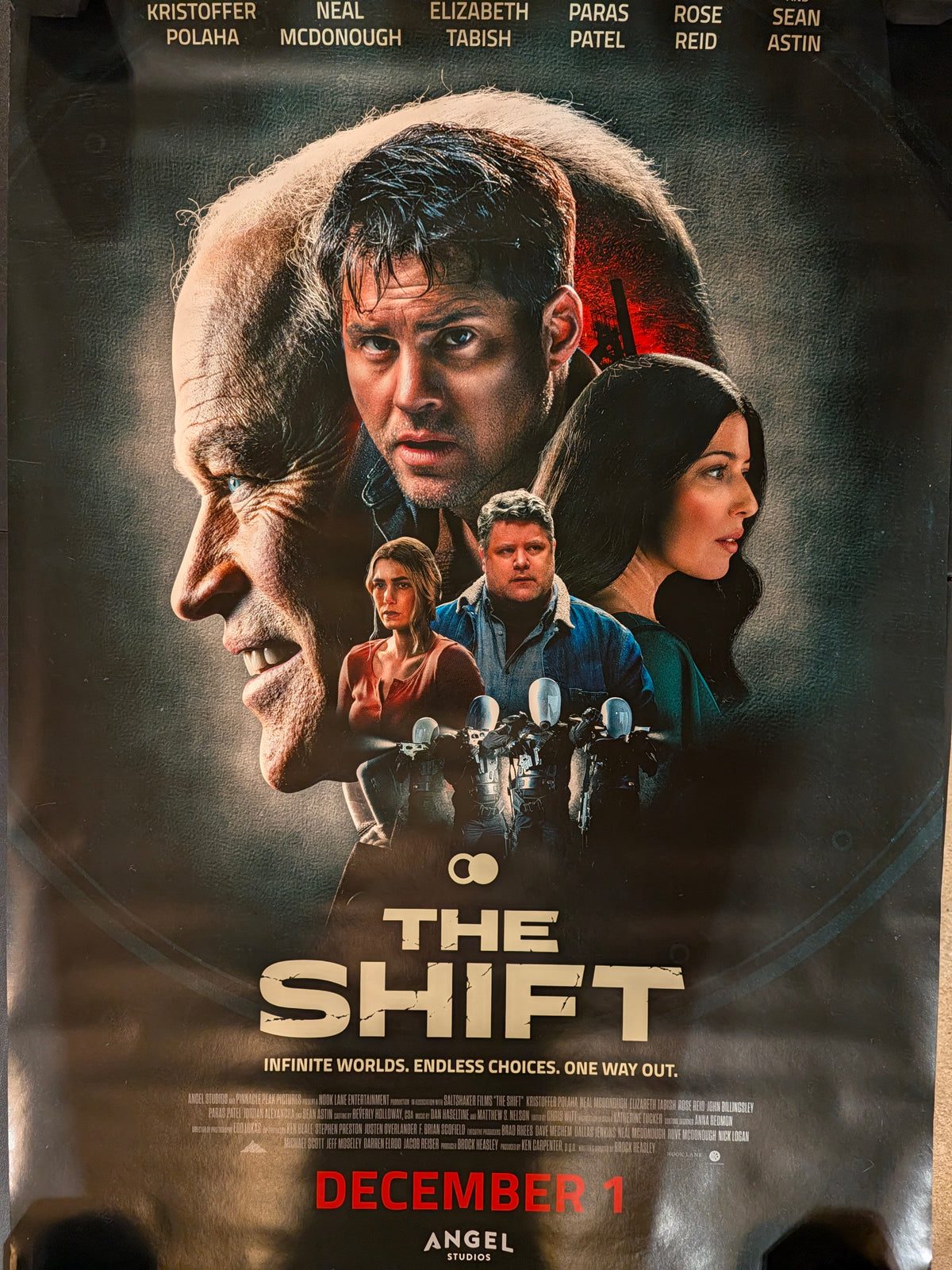 The Shift 2023 Movie Poster 27x40 Double Sided Neal McDonough Sci Fi