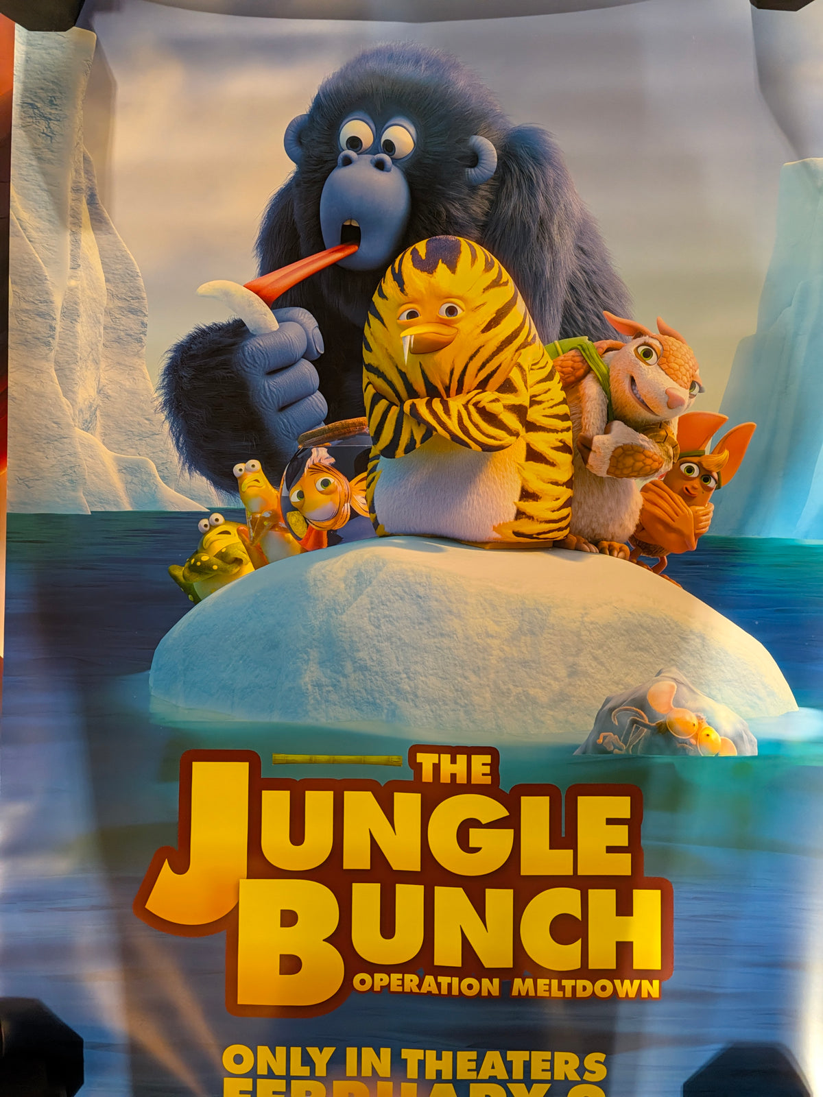 The Jungle Bunch 2 Operation Meltdown 2024 Poster 27x40 Double Sided Animated