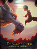 Dragonkeeper 2024 Movie Poster 27x40 Double Sided Animated Fantasy Dragon