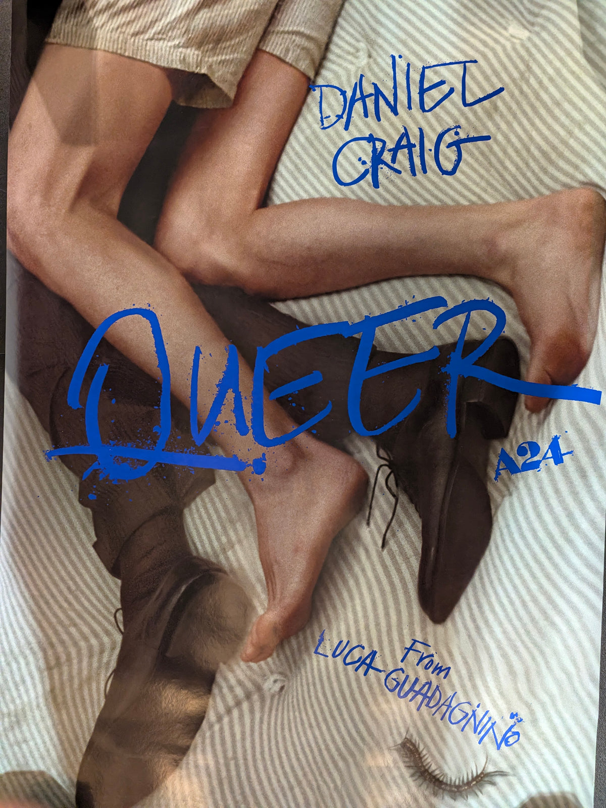 Queer 2024 Movie Poster 27x40 Double Sided Daniel Craig A24 Luca Guadagnino