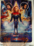 The Marvels 2023 Movie Poster 27x40 Double Sided Brie Larson Marvel MCU