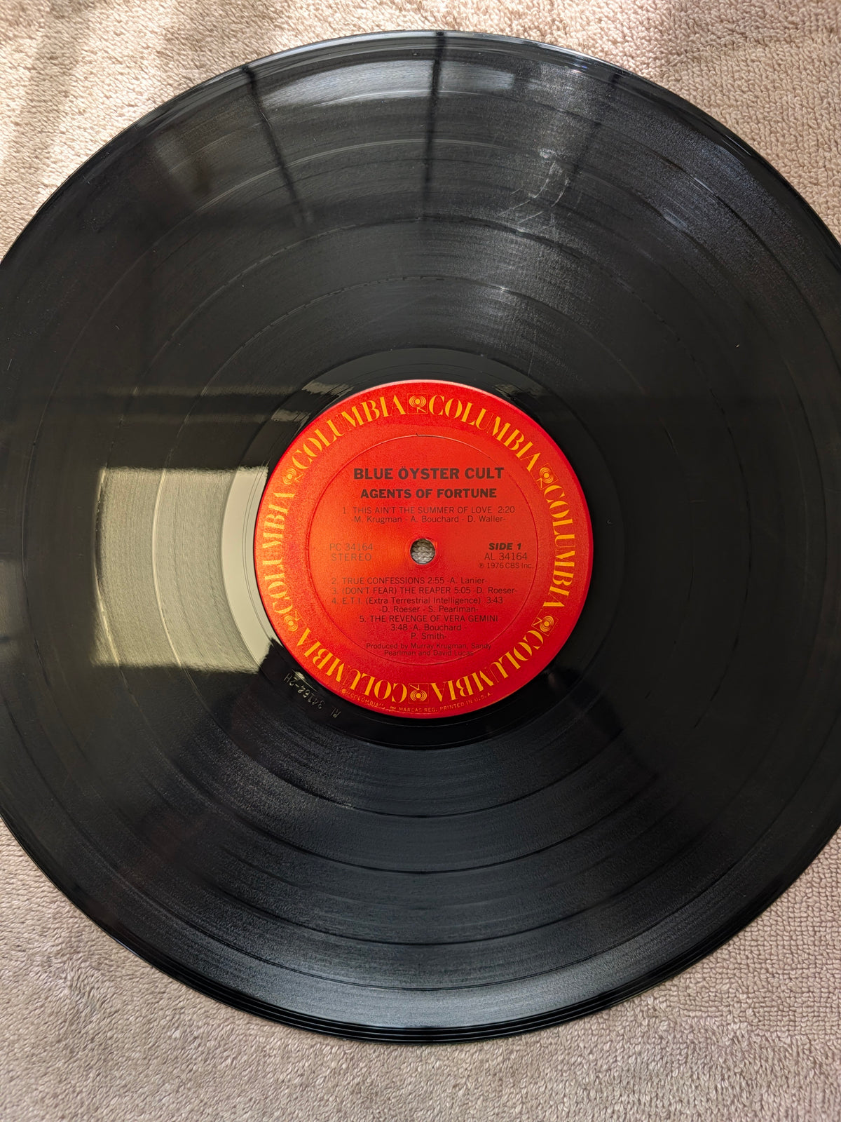 Blue oyster Cult - Agents Of Fortune - Used VG+