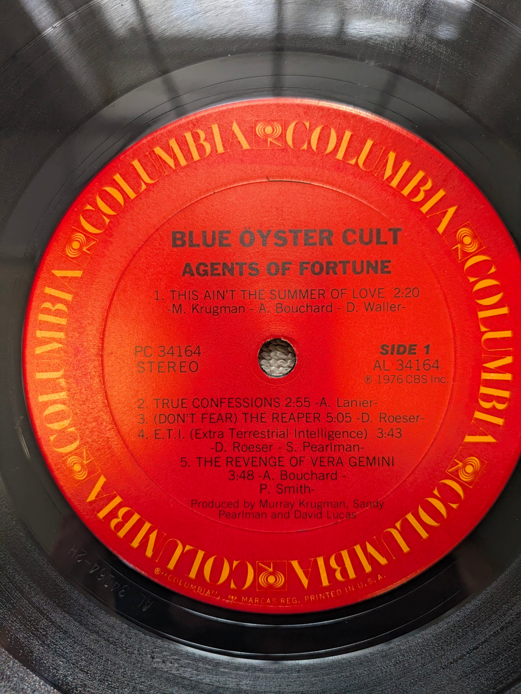 Blue oyster Cult - Agents Of Fortune - Used VG+