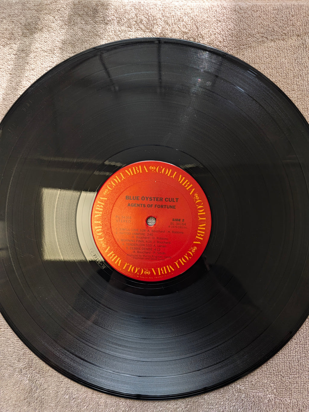 Blue oyster Cult - Agents Of Fortune - Used VG+
