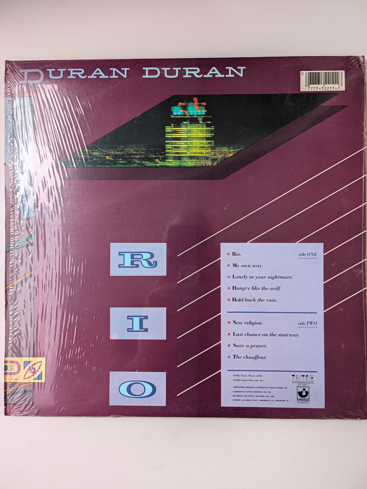 Duran Duran - Rio - Used VG+