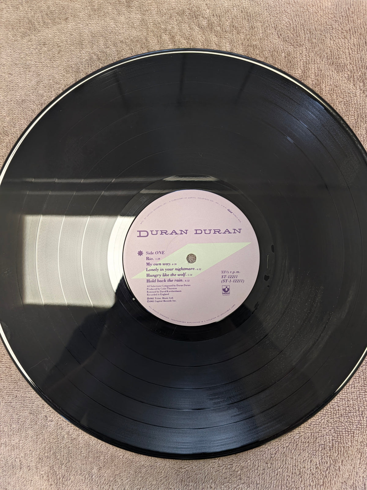Duran Duran - Rio - Used VG+