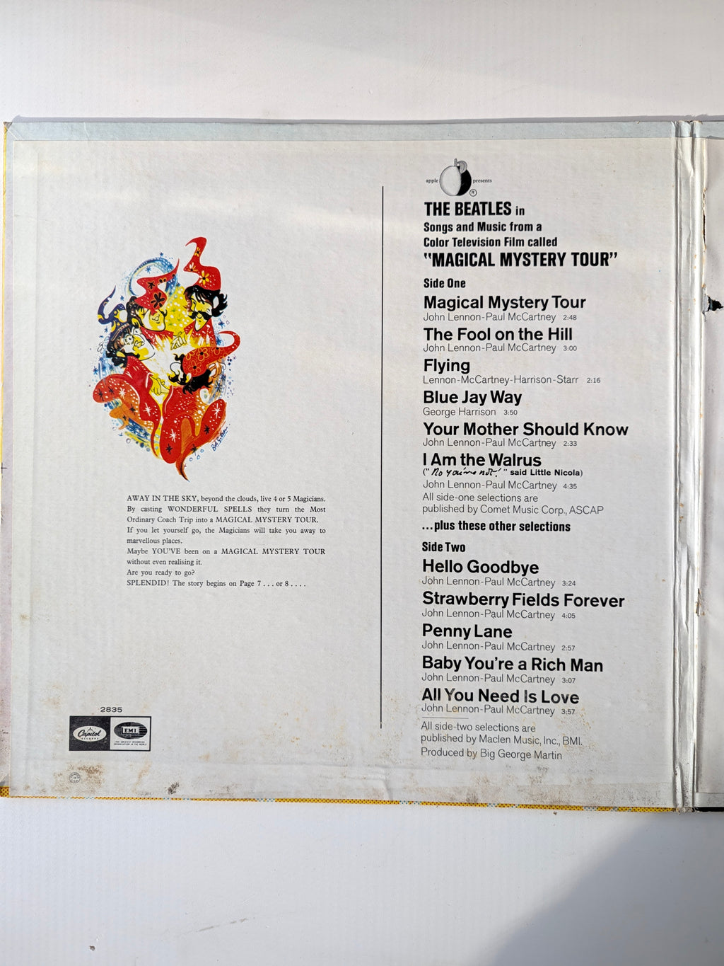 The Beatles - Magical Mystery Tour - Used VG+