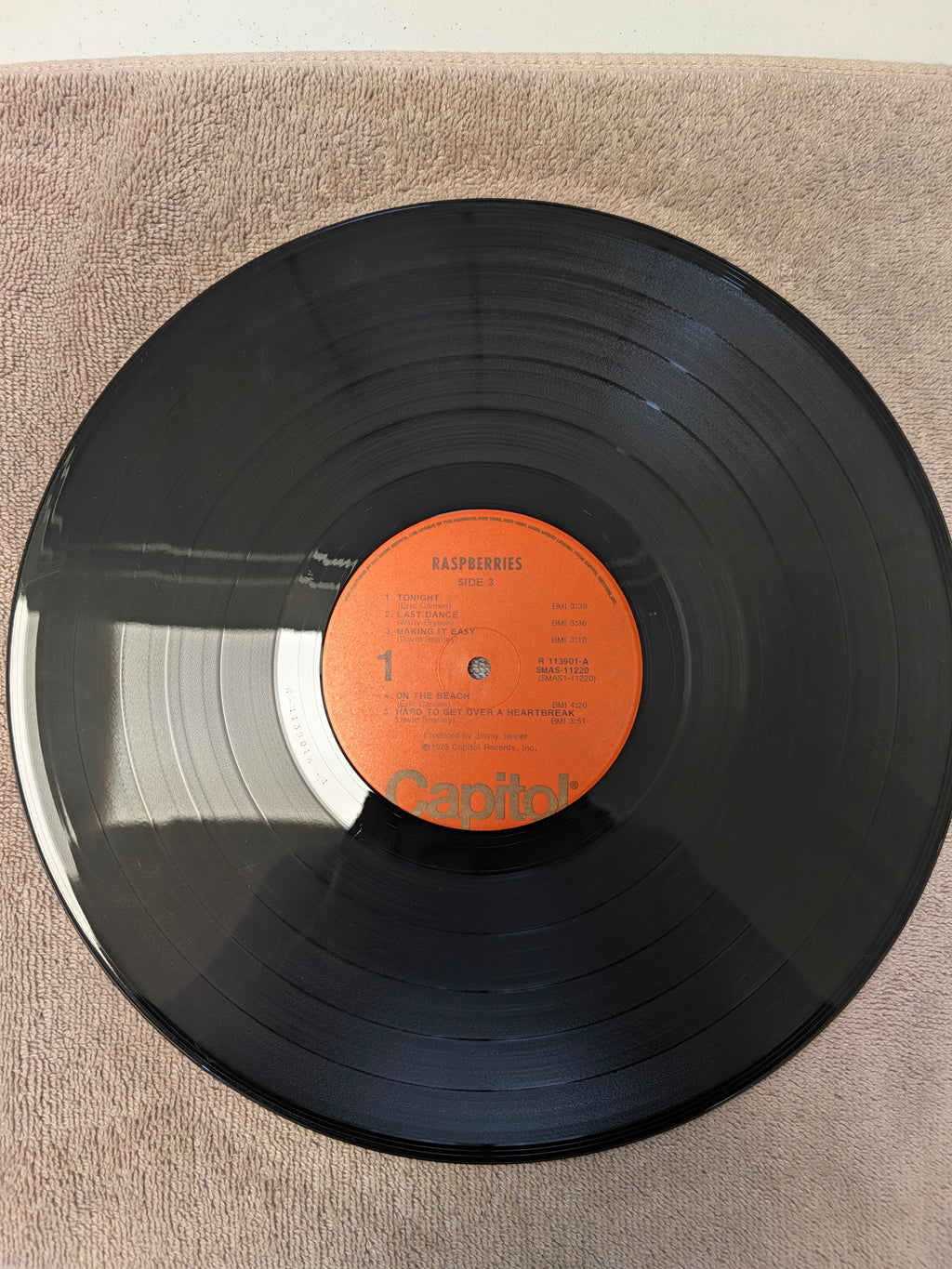 Raspberries – Side 3 (1973 Original US Vinyl LP) - Used VG+