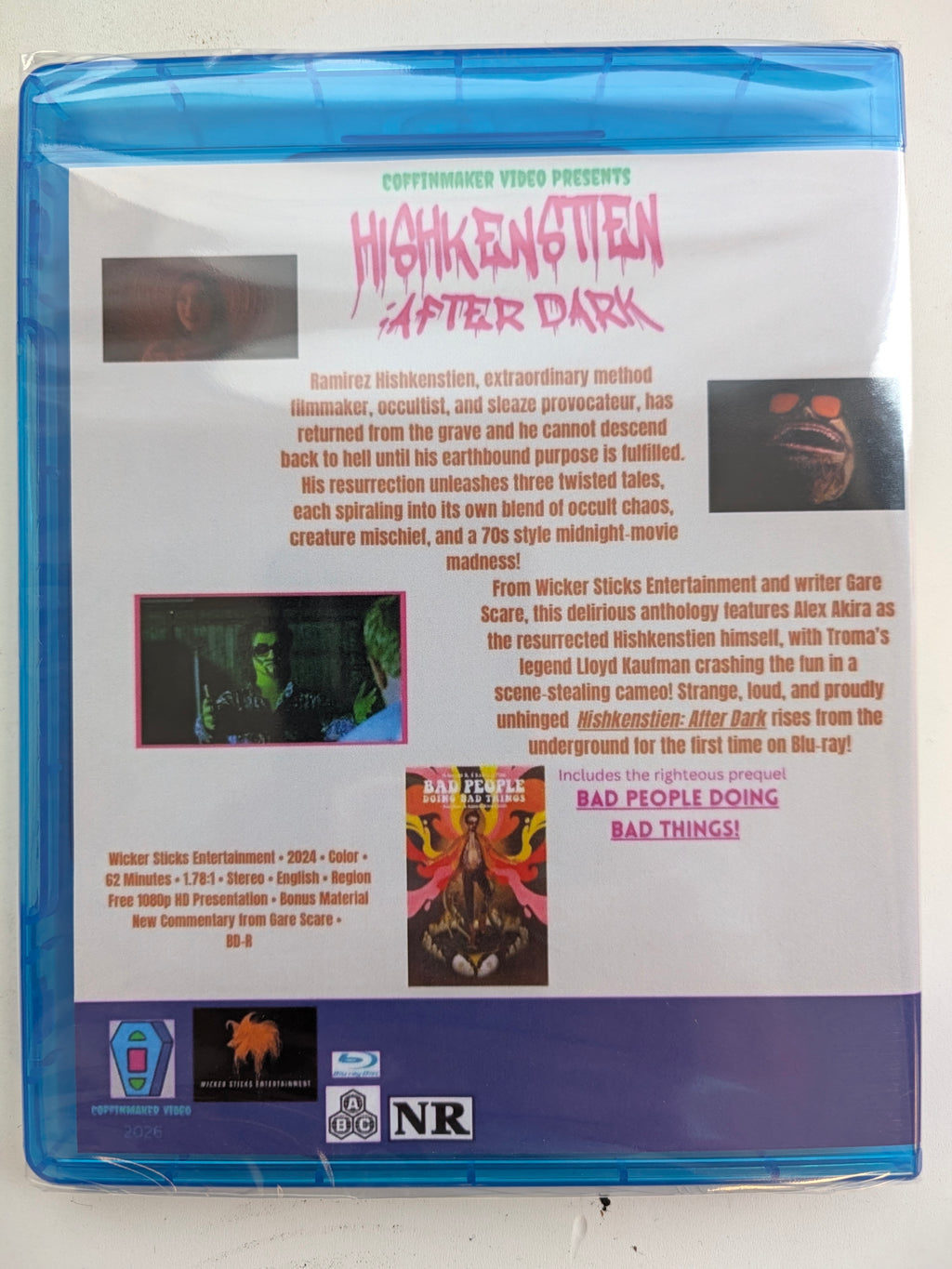Hishkenstien: After Dark (2024) – Blu-ray – Independent Cult Horror