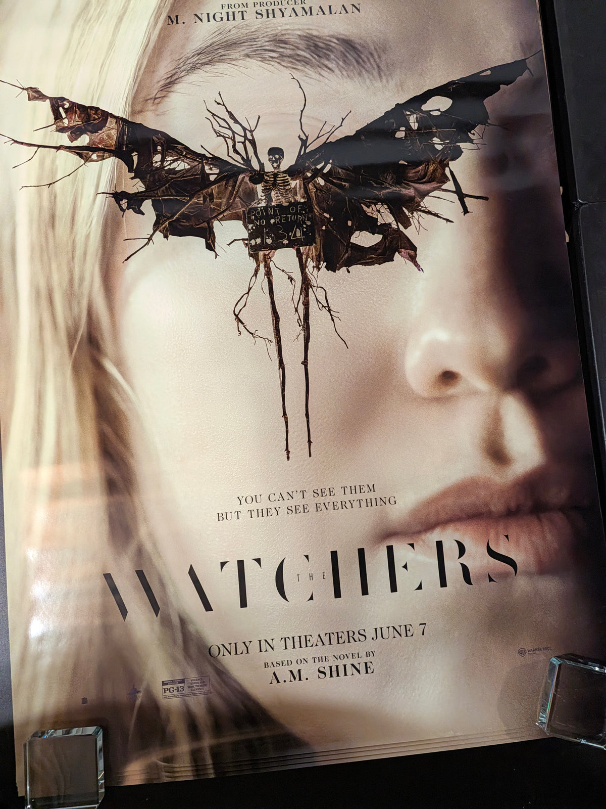 The Watchers 2024 Movie Poster 27x40 Double Sided Dakota Fanning Horror