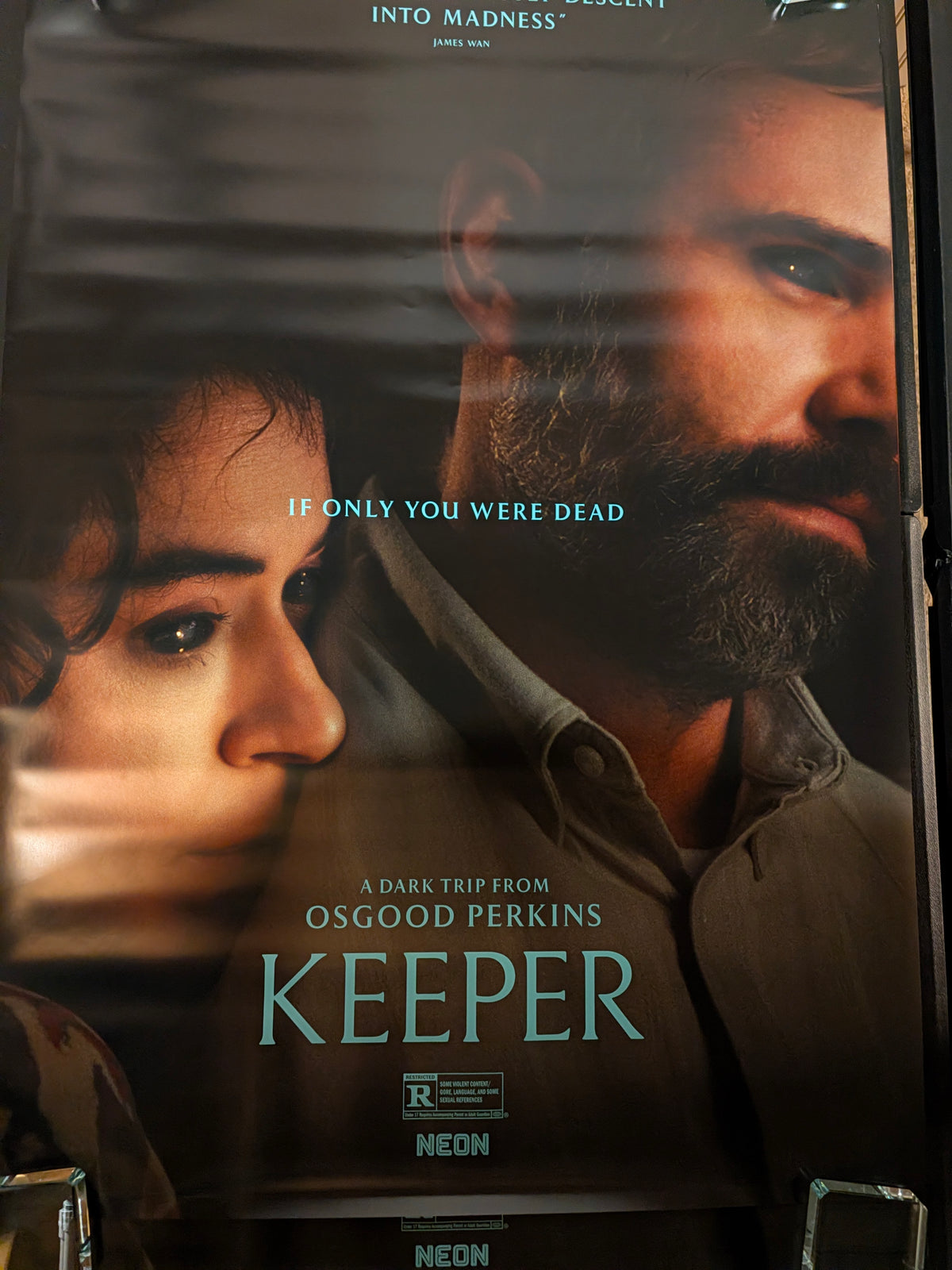 Keeper 2025 Movie Poster 27x40 Double Sided Osgood Perkins NEON Horror