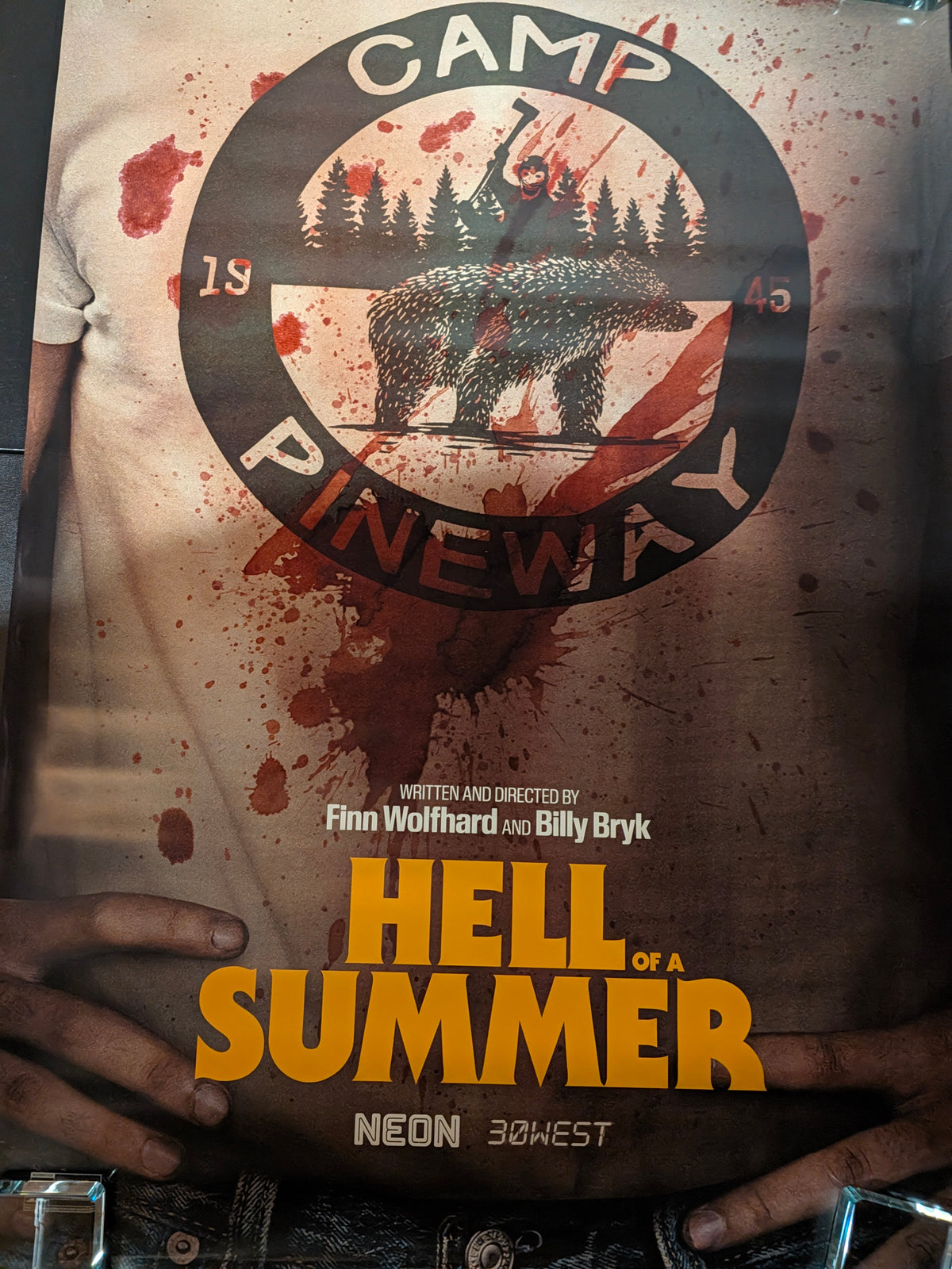 Hell of a Summer 2025 Movie Poster 27x40 Double Sided Finn Wolfhard Horror