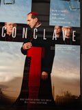 Conclave 2024 Movie Poster 27x40 Double Sided Ralph Fiennes Stanley Tucci