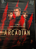 Arcadian 2024 Movie Poster 27x40 Double Sided Nicolas Cage Horror Thriller