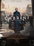 Cabrini 2024 Movie Poster 27x40 Double Sided Angel Studios Cristiana Dell'Anna