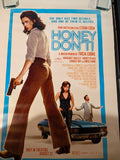 Honey Don't 2025 Movie Poster 27x40 Double Sided Margaret Qualley Aubrey Plaza