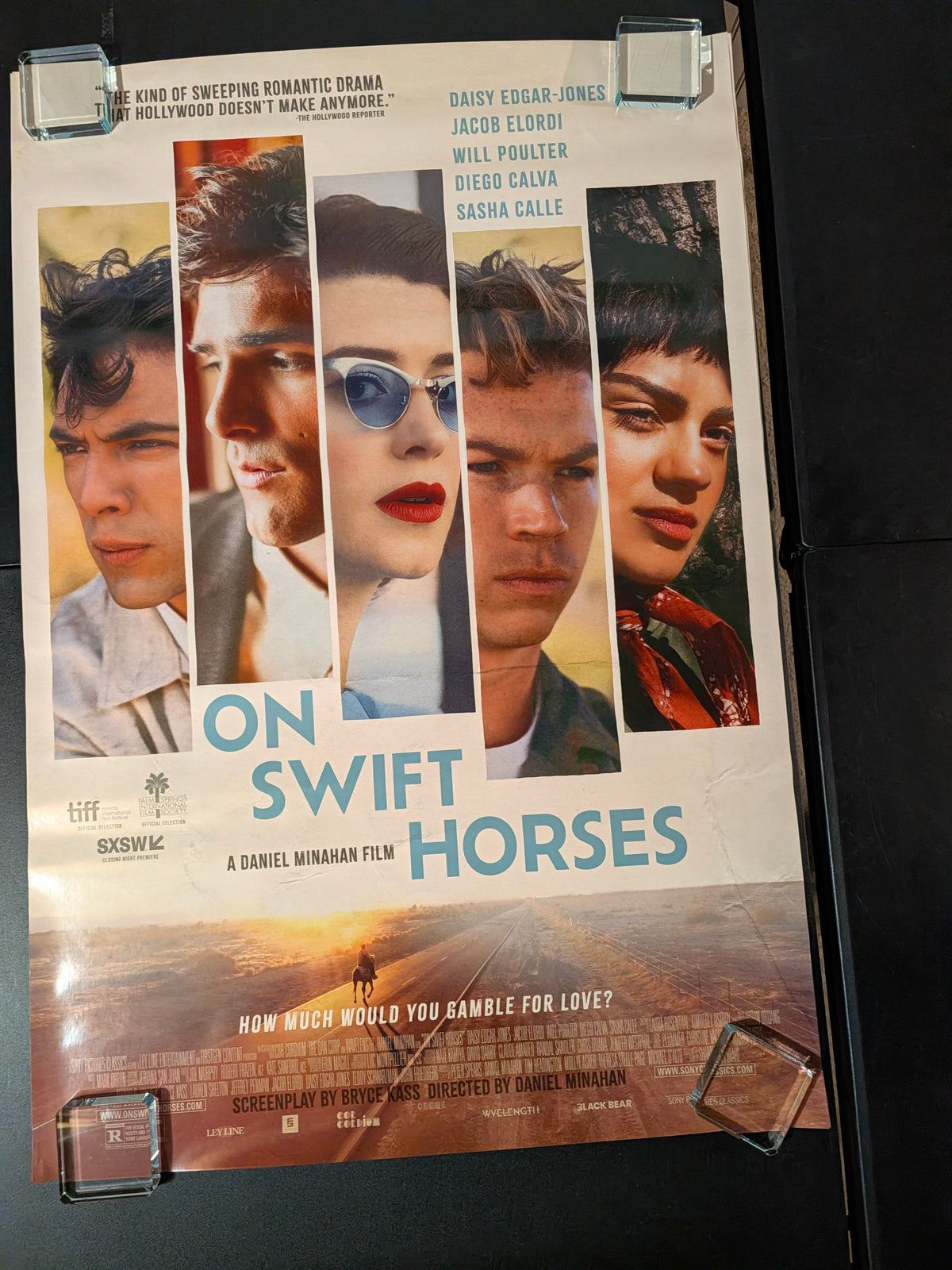 On Swift Horses 2025 Movie Poster 27x40 DS Jacob Elordi Daisy Edgar-Jones