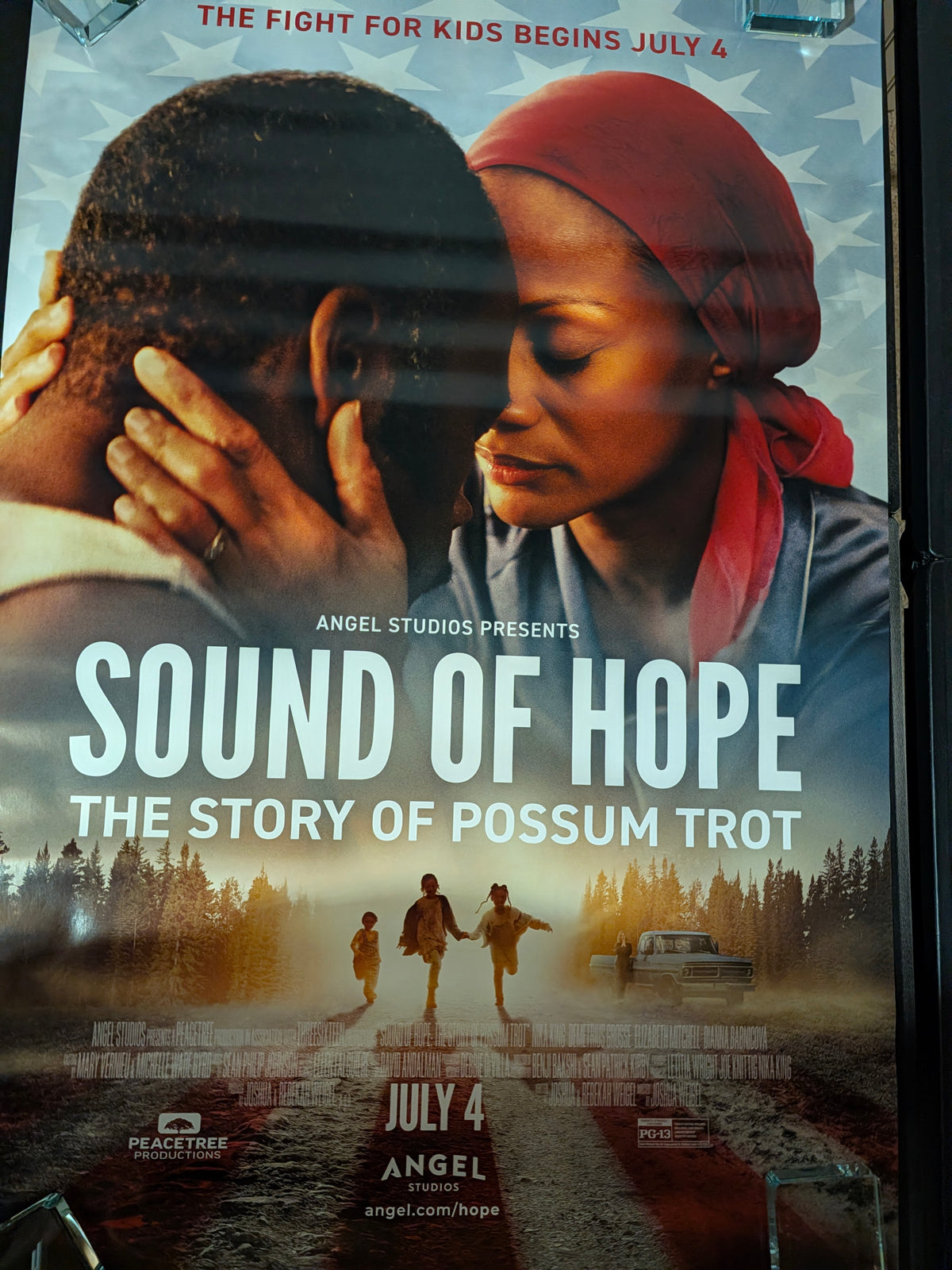 Sound of Hope Possum Trot 2024 Movie Poster 27x40 Double Sided Angel Studios