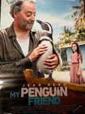 My Penguin Friend 2024 Movie Poster 27x40 Double Sided Jean Reno Family Film