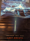 Last Breath 2025 Movie Poster 27x40 Double Sided Woody Harrelson Simu Liu