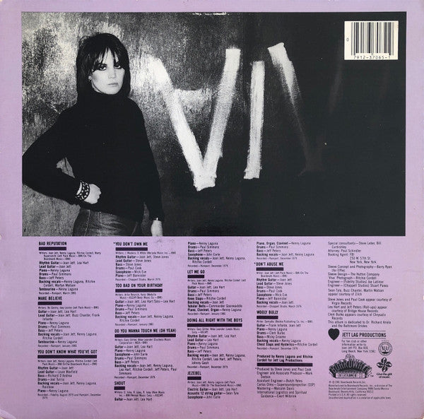 Joan Jett - Bad Reputation - Used VG+