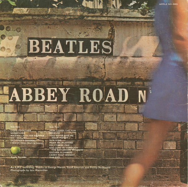 The Beatles - Abbey Road - Used VG+