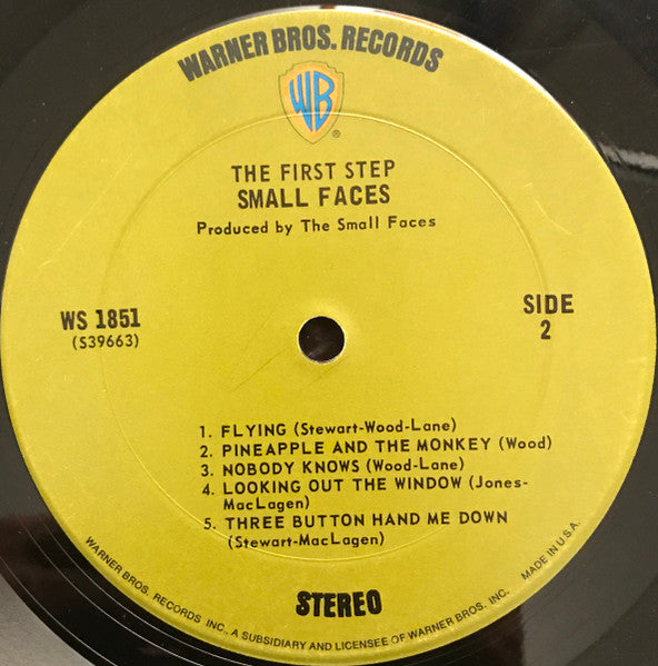 Small Faces - First Step - Used VG+