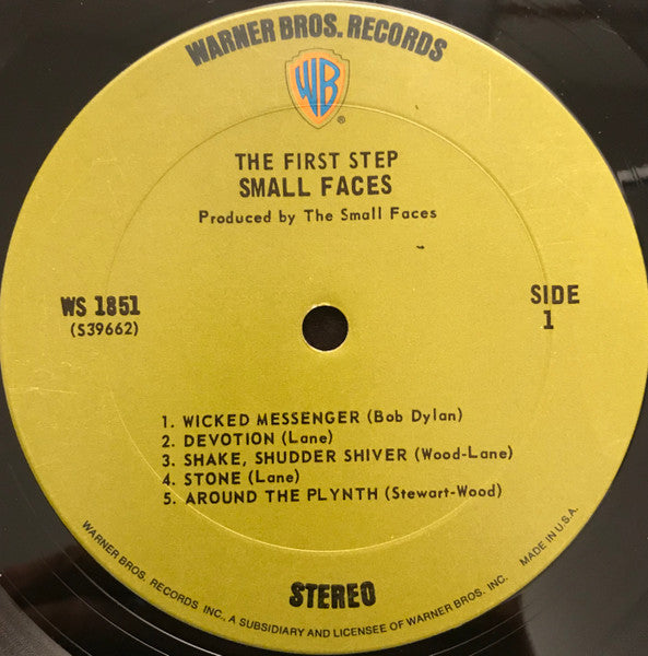 Small Faces - First Step - Used VG+