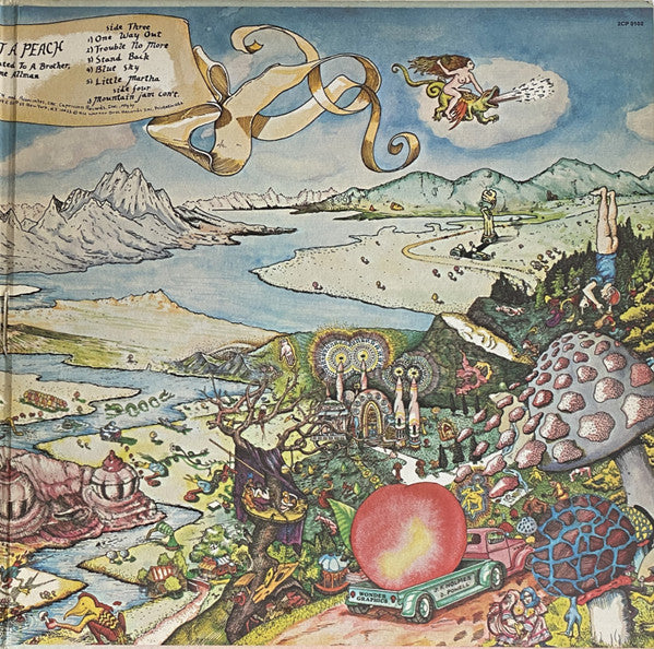 The Allman Brothers Band - Eat A Peach - Used VG+