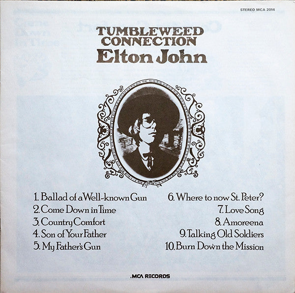Elton John - Tumbleweed Connection - Used VG+