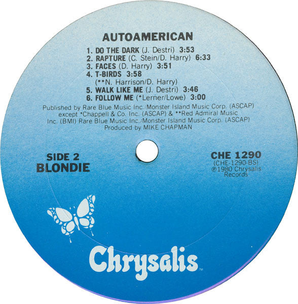 Blondie - Autoamerican - Used VG+