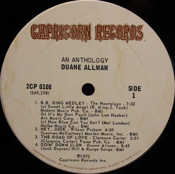 Duane Allman - An Anthology - Used VG+