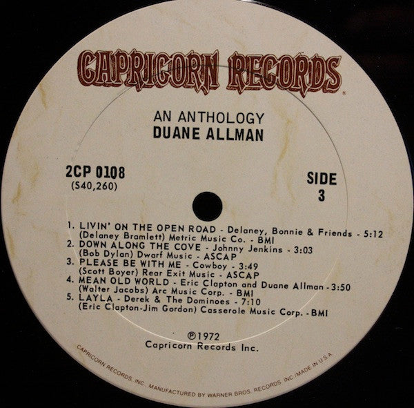 Duane Allman - An Anthology - Used VG+