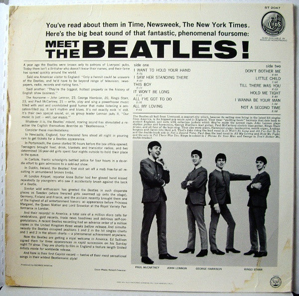 The Beatles – Meet The Beatles! - Used VG+
